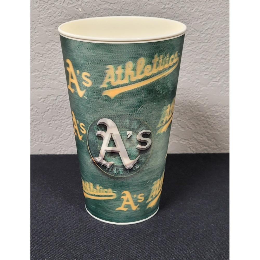 Capitol Cups MLB Lenticular Holographic Oakland Athletics Plastic Souvenir Cup